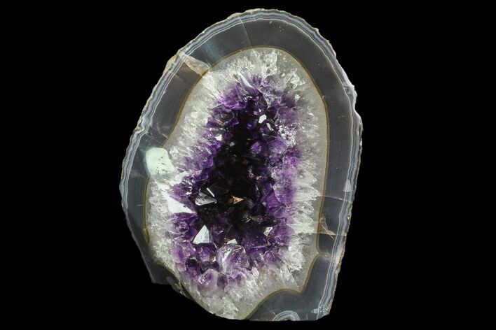 Purple Amethyst Geode - Uruguay - Pounds #83538